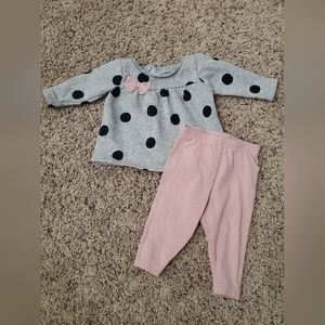 Carter's polkadot outfit